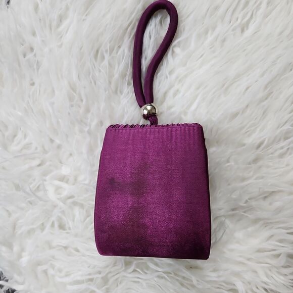 Purple with Rhinestones Wristlet - Picture 3 of 5